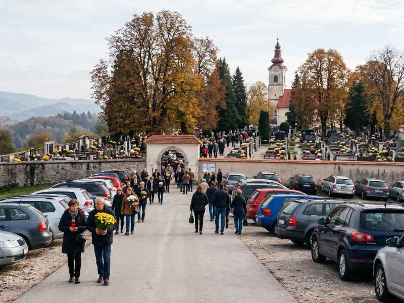 pokopalisca 1 novembra 2026 parkiranje zapore