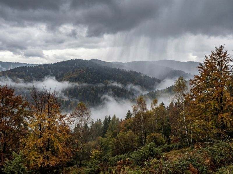 vreme danes dez slovenija burja 12 oktober 2026