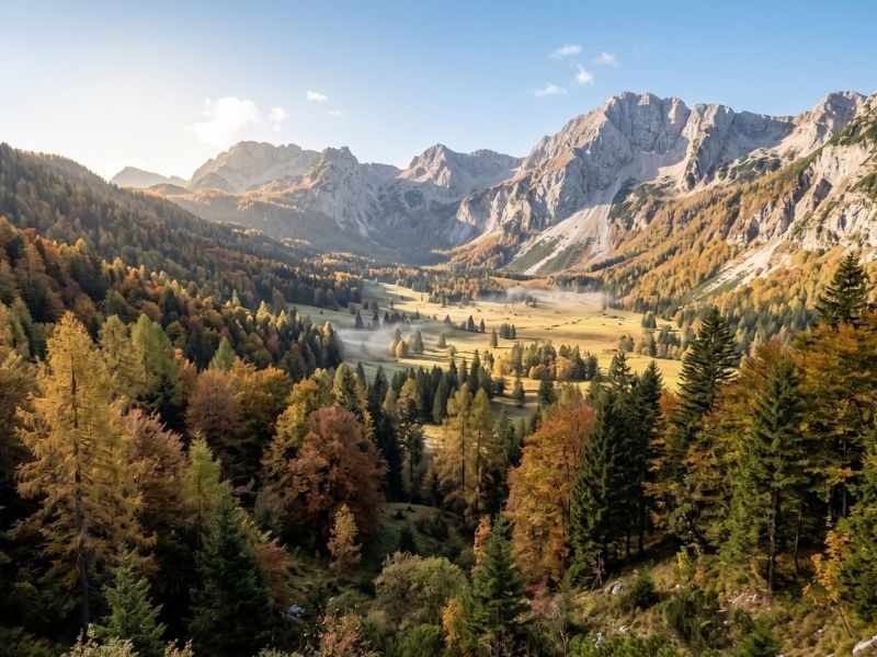 vremenska napoved nedelja jesenska narava